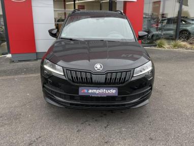 Voir le détail de l'offre de cette SKODA Karoq 1.5 TSI ACT 150ch Sportline DSG Euro6ap de 2021 en vente à partir de 27 499 € 