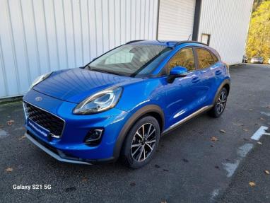 Voir le détail de l'offre de cette FORD Puma 1.0 EcoBoost 125ch mHEV Titanium 7cv de 2020 en vente à partir de 194.85 €  / mois