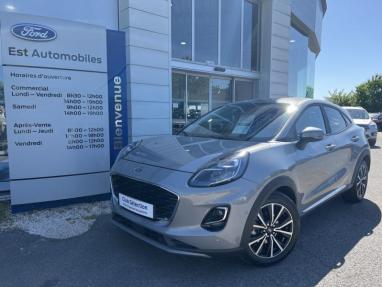 Voir le détail de l'offre de cette FORD Puma 1.0 EcoBoost 125ch mHEV Titanium Business 6cv de 2020 en vente à partir de 200.22 €  / mois
