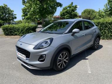 Voir le détail de l'offre de cette FORD Puma 1.0 Flexifuel 125ch S&S mHEV Titanium de 2023 en vente à partir de 202.01 € / mois