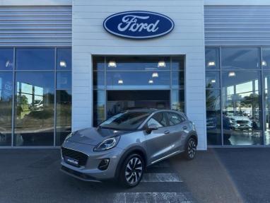 Voir le détail de l'offre de cette FORD Puma 1.0 Flexifuel 125ch S&S mHEV Titanium Business de 2024 en vente à partir de 211.35 €  / mois