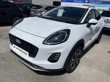 Voir le détail de l'offre de cette FORD Puma 1.0 EcoBoost Hybrid 125 ch Titanium Business S&S de 2025 en vente à partir de 236.76 €  / mois