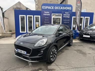 Voir le détail de l'offre de cette FORD Puma 1.0 Flexifuel 125ch S&S mHEV Titanium de 2024 en vente à partir de 212.14 €  / mois