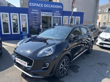 Voir le détail de l'offre de cette FORD Puma 1.0 Flexifuel 125ch S&S mHEV Titanium de 2024 en vente à partir de 308.69 €  / mois