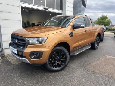 Voir le détail de l'offre de cette FORD Ranger 2.0 TDCi 213ch Super Cab Wildtrak BVA10 de 2021 en vente à partir de 422.34 €  / mois