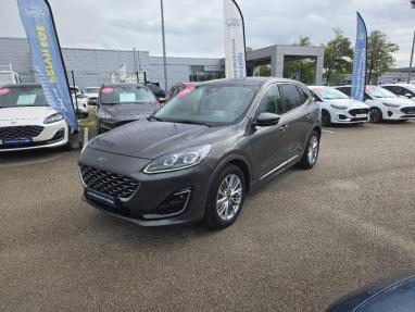 Voir le détail de l'offre de cette FORD Kuga 2.5 Duratec 225ch PowerSplit PHEV Vignale e-CVT 13cv de 2020 en vente à partir de 345.81 €  / mois