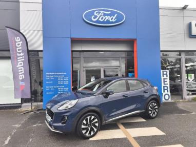 Voir le détail de l'offre de cette FORD Puma 1.0 EcoBoost 125ch mHEV Titanium DCT7 de 2022 en vente à partir de 228.28 €  / mois