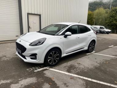 Voir le détail de l'offre de cette FORD Puma 1.0 EcoBoost 125ch S&S mHEV ST-Line Powershift de 2023 en vente à partir de 226.77 €  / mois