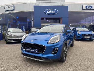 Voir le détail de l'offre de cette FORD Puma 1.0 Flexifuel 125ch S&S mHEV Titanium de 2025 en vente à partir de 213.14 €  / mois