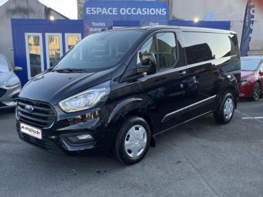 Voir le détail de l'offre de cette FORD Transit Custom Fg 280 L1H1 2.0 EcoBlue 130 S&S Trend Business BVA6 7cv de 2023 en vente à partir de 276.58 €  / mois
